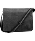 Quadra Vintage Canvas Despatch Bag | Vintage Black