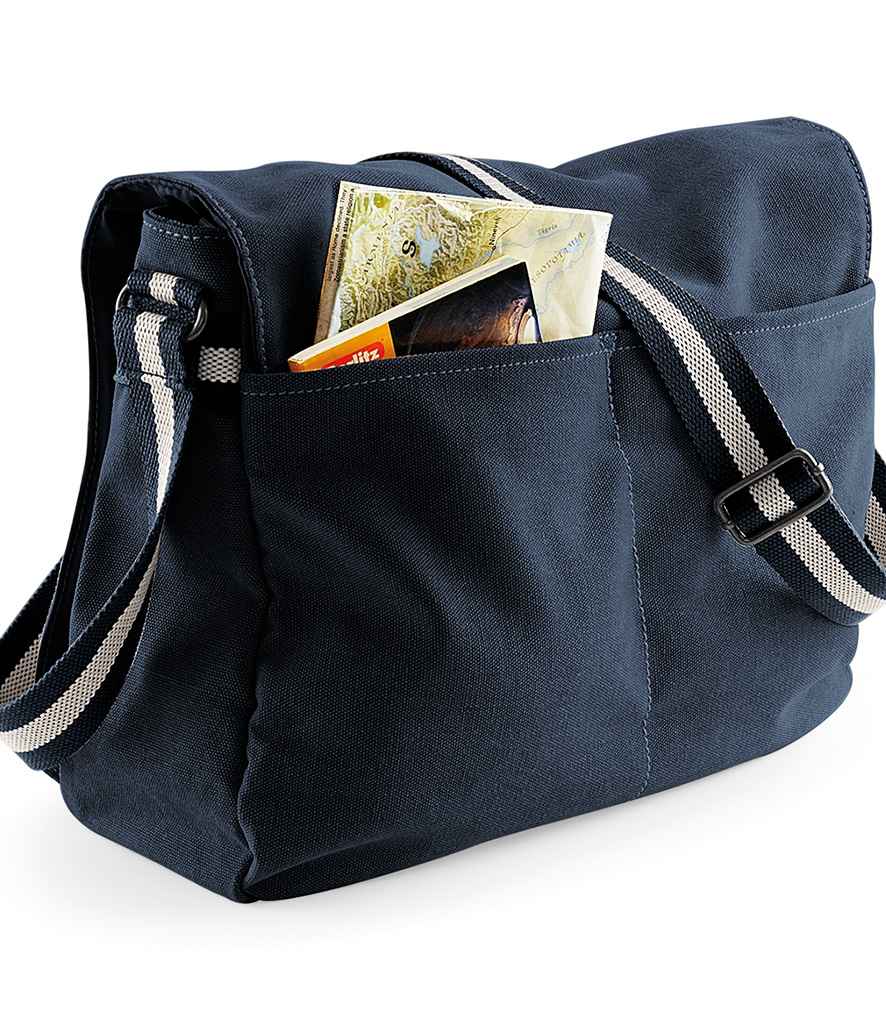 Quadra Vintage Canvas Despatch Bag | Vintage Oxford Navy