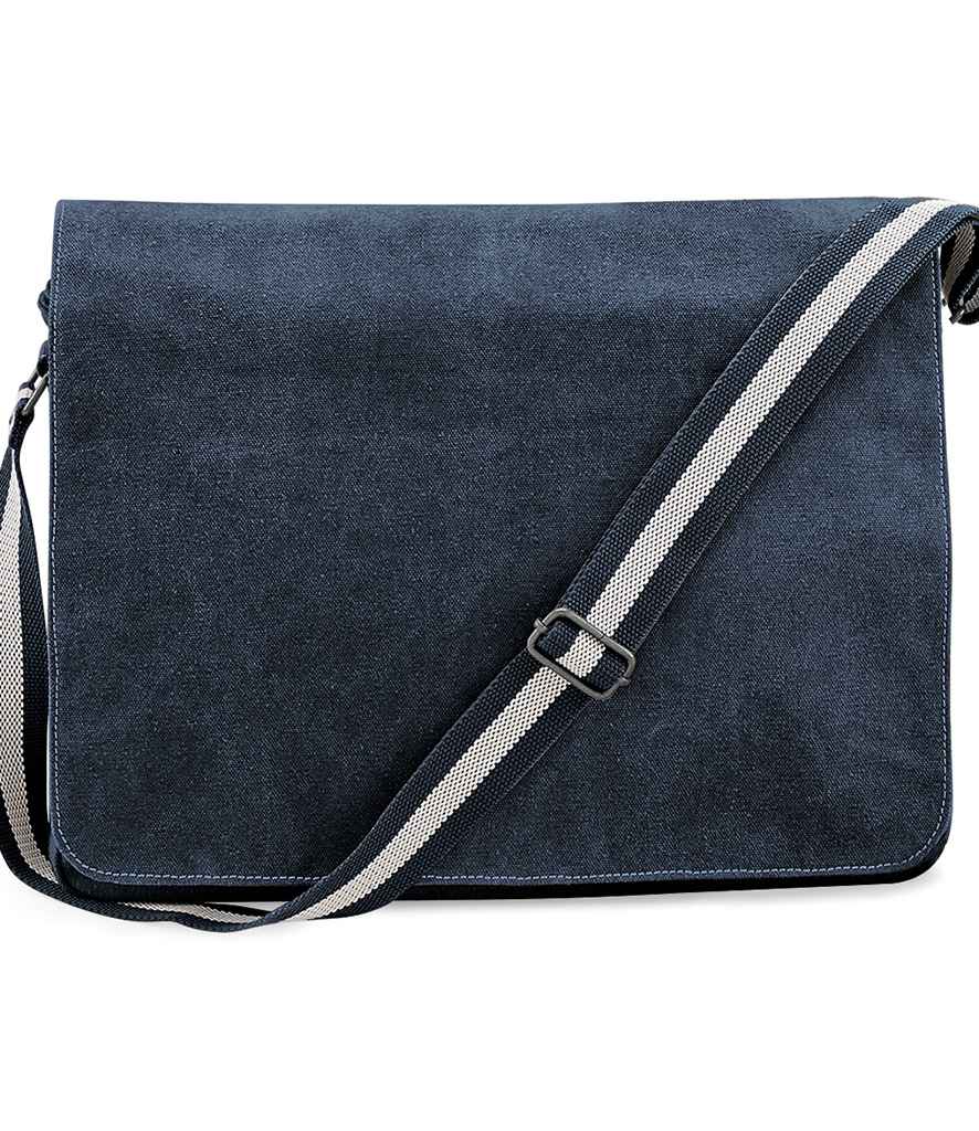 Quadra Vintage Canvas Despatch Bag | Vintage Oxford Navy