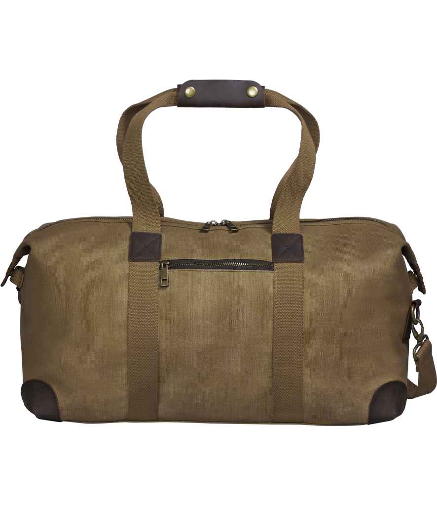 Quadra Heritage Waxed Canvas Holdall | Desert Sand