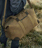 Quadra Heritage Waxed Canvas Holdall | Desert Sand