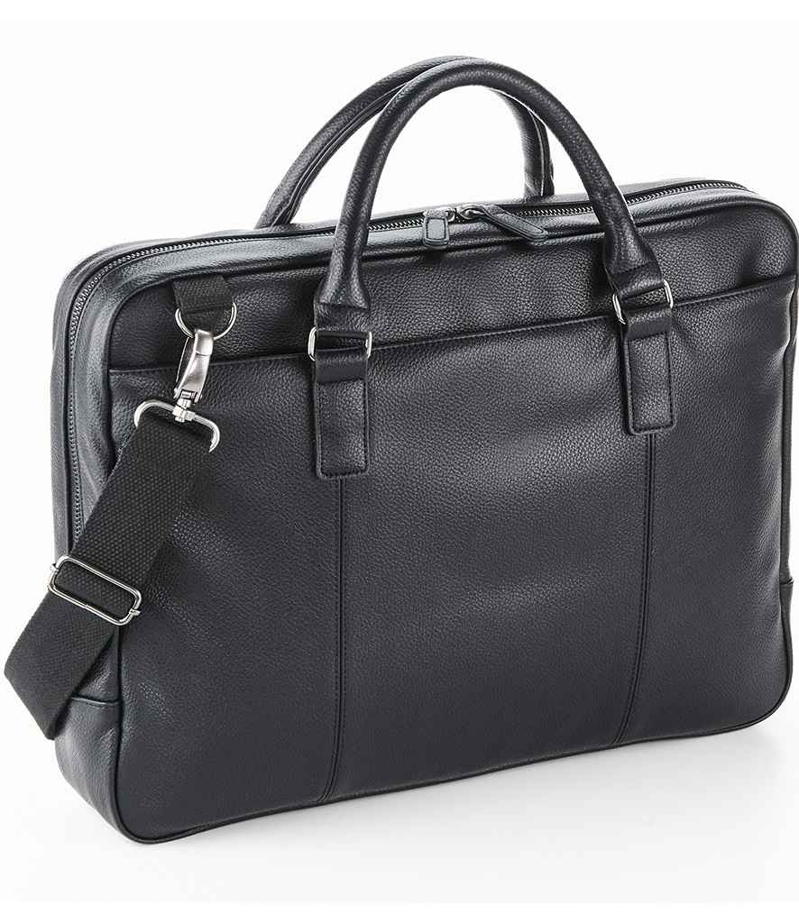 Quadra NuHide® Slimline Laptop Briefcase | Black
