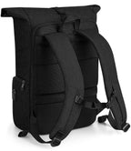 Quadra Q-Tech Charge Roll-Top Backpack | Black