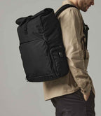 Quadra Q-Tech Charge Roll-Top Backpack | Black
