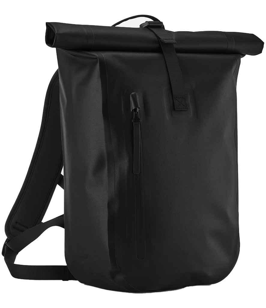 Quadra Waterproof Roll-Top Lite Backpack | Black