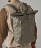 Quadra Waterproof Roll-Top Lite Backpack | Covert Green