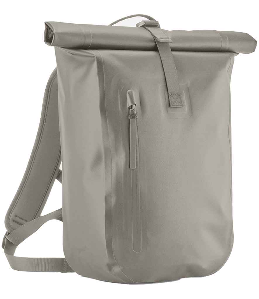 Quadra Waterproof Roll-Top Lite Backpack | Natural Stone