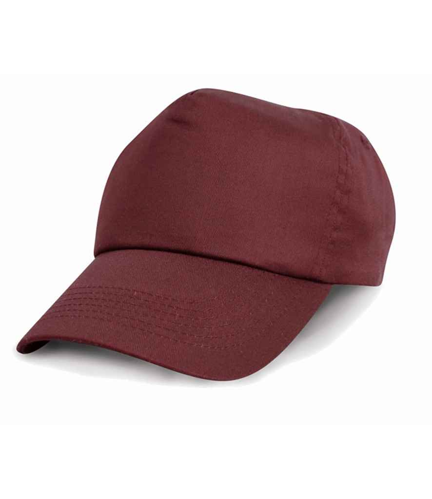 Result Kids Cotton Cap | Burgundy