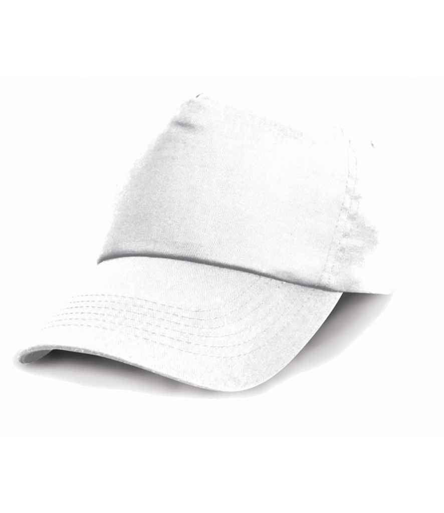 Result Kids Cotton Cap | White