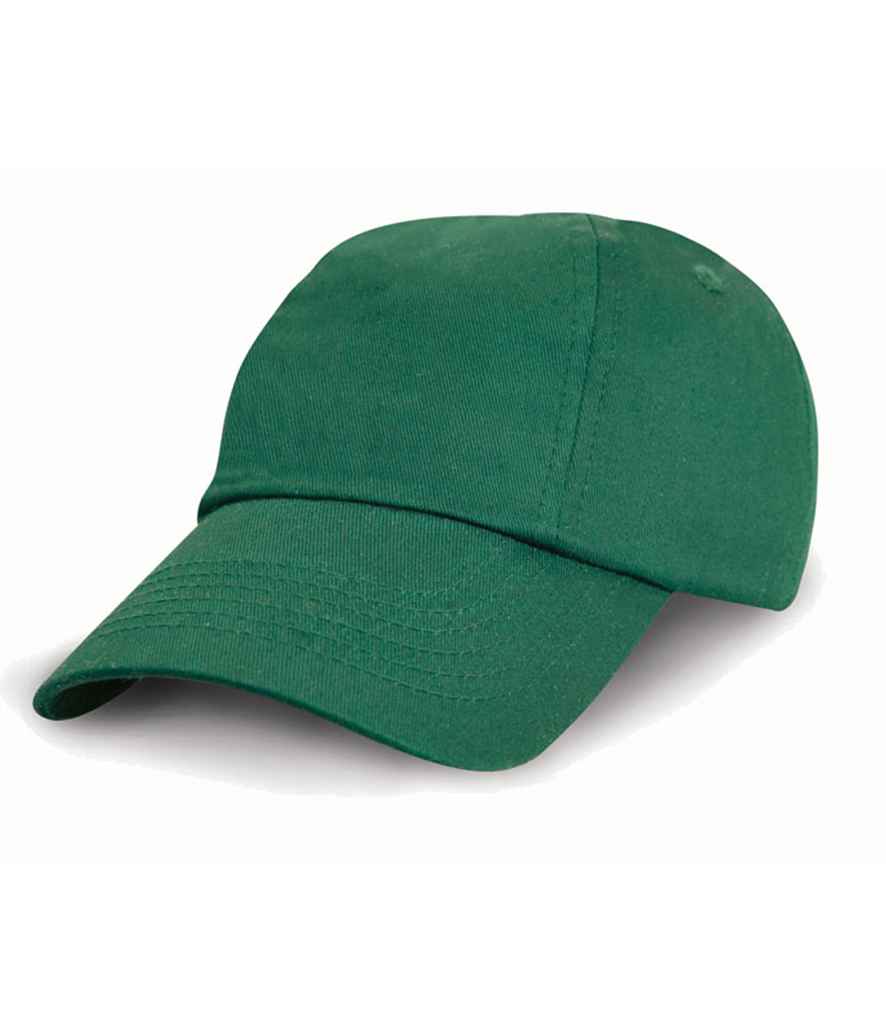 Result Kids Low Profile Cotton Cap | Bottle Green