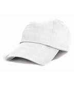 Result Kids Low Profile Cotton Cap | White
