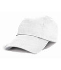 Result Kids Low Profile Cotton Cap | White