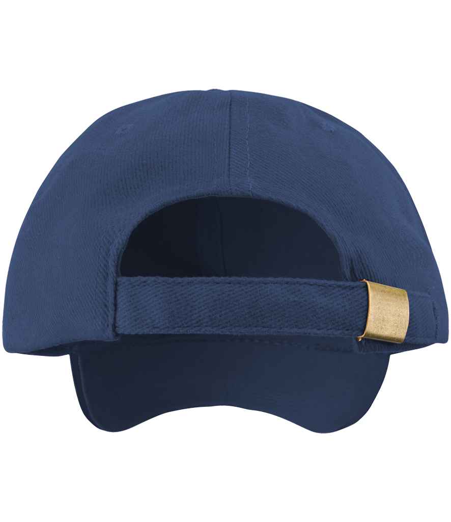 Result Kids Low Profile Heavy Brushed Cotton Cap | Navy