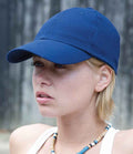 Result Low Profile Heavy Brushed Cotton Cap | Royal Blue