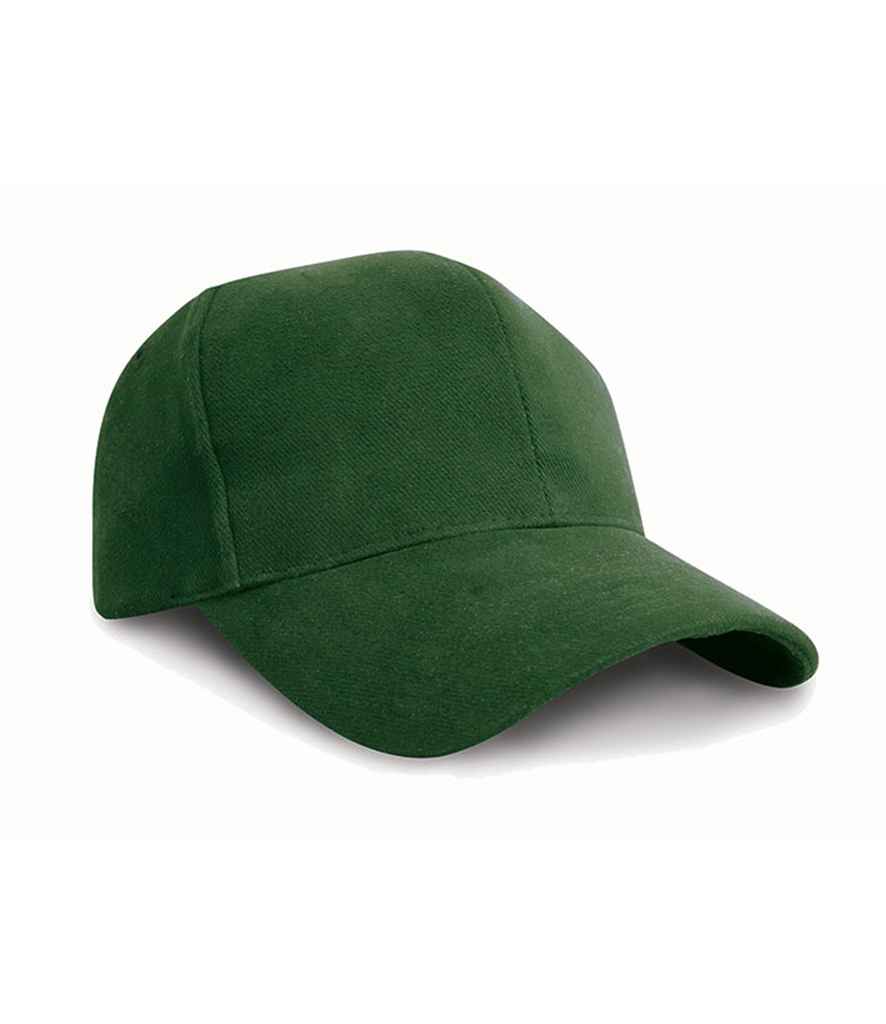 Result Pro-Style Heavy Brushed Cotton Cap | Forest Green