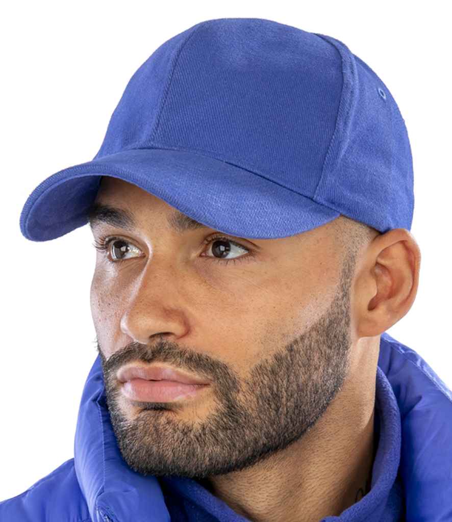 Result Pro-Style Heavy Brushed Cotton Cap | Royal Blue