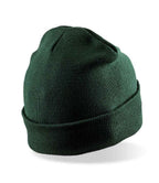 Result Core Double Knit Printers Beanie | Bottle Green