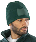 Result Core Double Knit Printers Beanie | Bottle Green