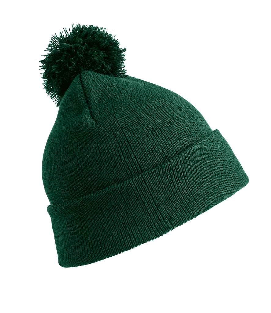 Result Core Kids Pom Pom Beanie | Bottle Green