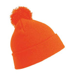 Result Core Kids Pom Pom Beanie | Fluorescent Orange
