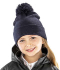 Result Core Kids Pom Pom Beanie | Navy