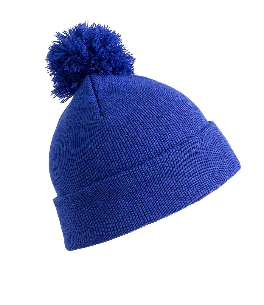 Result Core Kids Pom Pom Beanie | Royal Blue