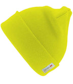 Result Woolly Ski Hat with Thinsulate™ Insulation | Fluorescent Yellow