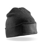 Result Double Knit Thinsulate™ Printers Beanie | Black