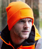 Result Double Knit Thinsulate™ Printers Beanie | Fluorescent Orange