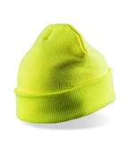 Result Double Knit Thinsulate™ Printers Beanie | Fluorescent Yellow