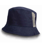 Result Deluxe Washed Cotton Bucket Hat | Navy