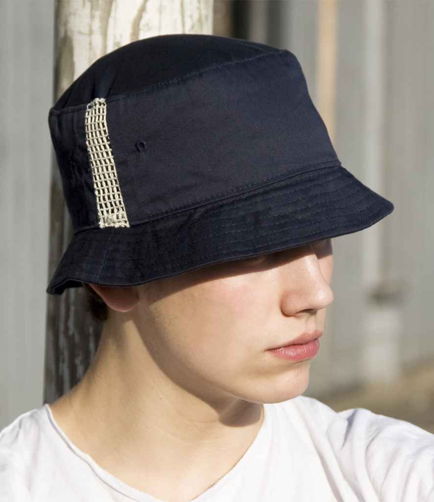 Result Deluxe Washed Cotton Bucket Hat | Navy