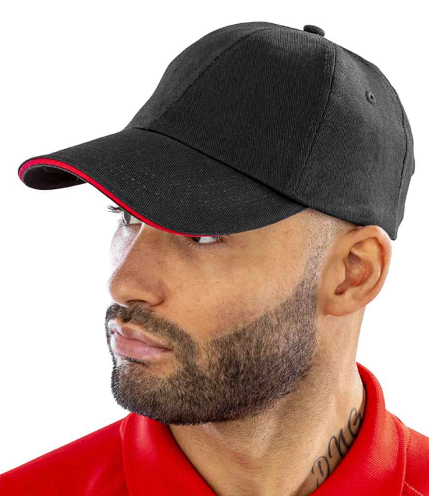 Result Printers/Embroiderers Cap | Black