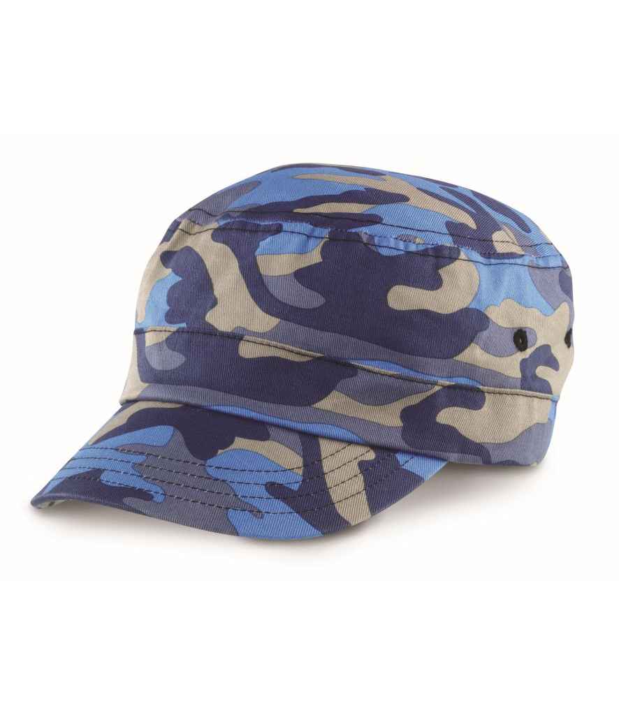 Result Urban Camo Cap | Indigo