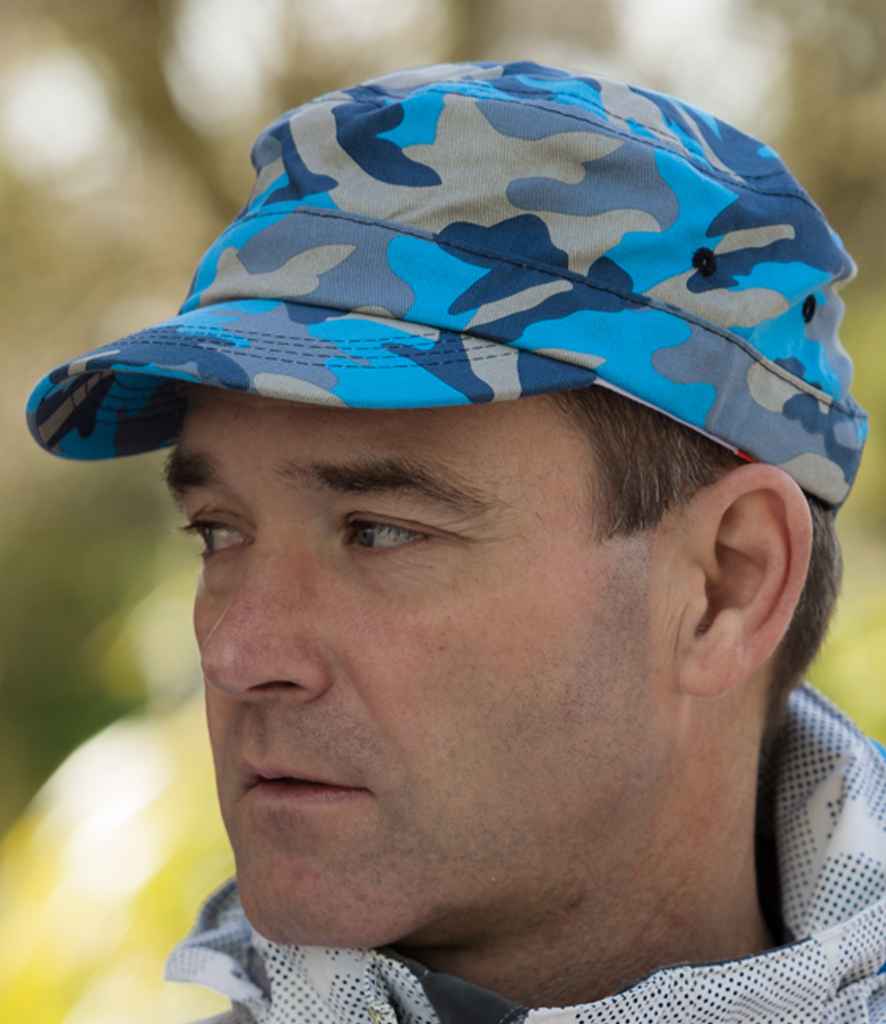Result Urban Camo Cap | Indigo
