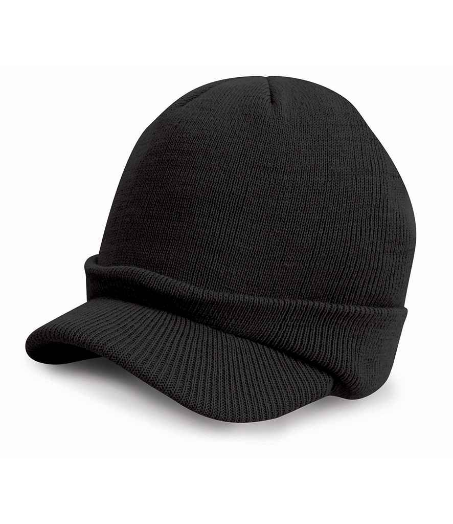 Result Esco Army Knitted Hat | Black