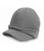 Result Esco Army Knitted Hat | Cool Grey