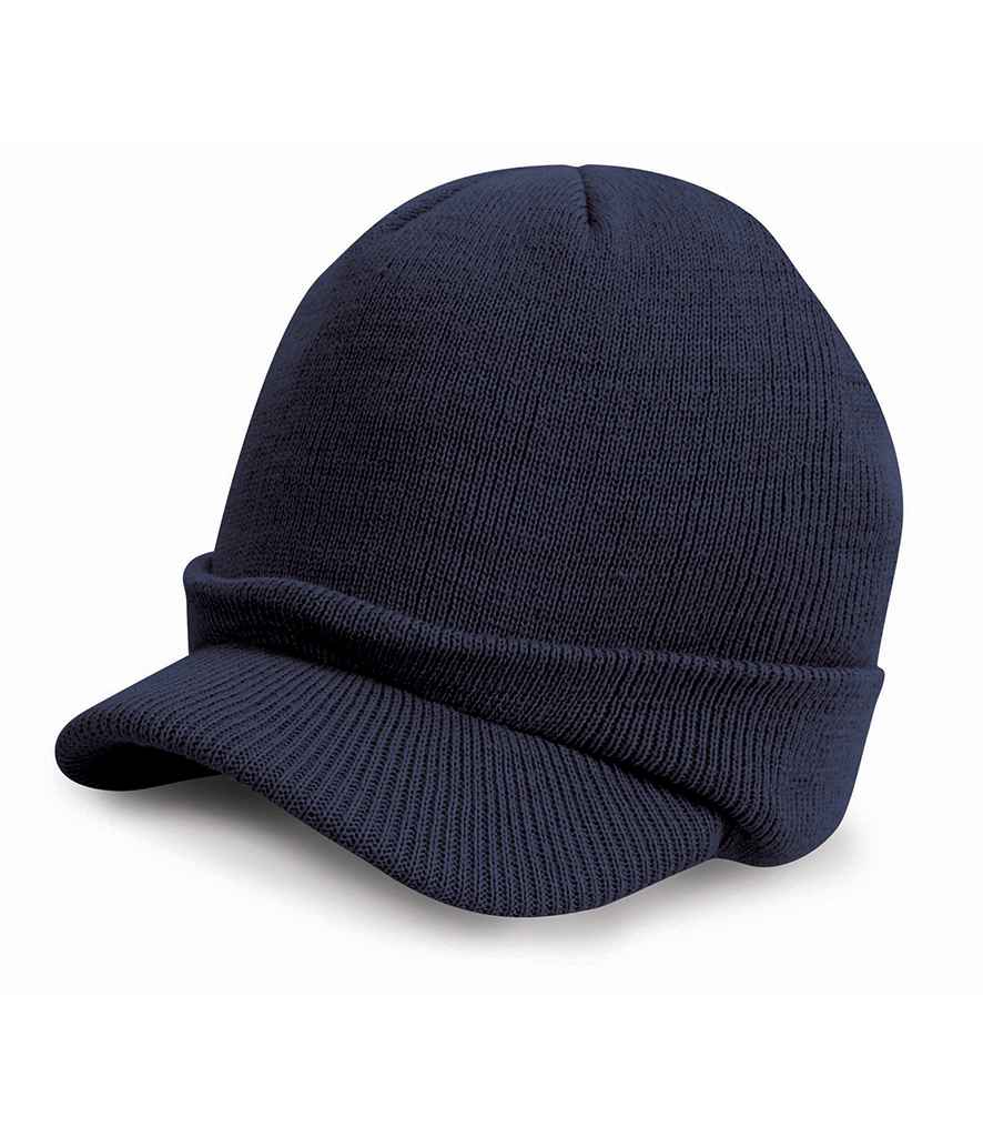 Result Esco Army Knitted Hat | Navy