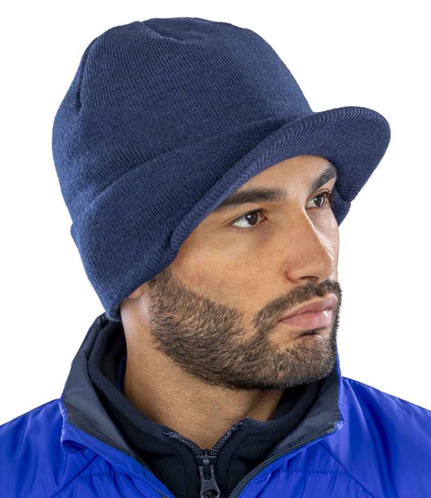 Result Esco Army Knitted Hat | Navy