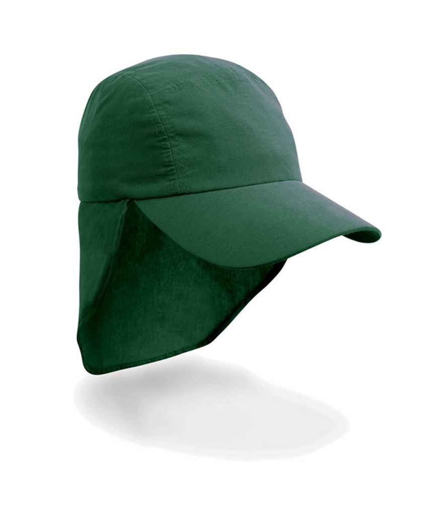 Result Kids Legionnaires Cap | Bottle Green