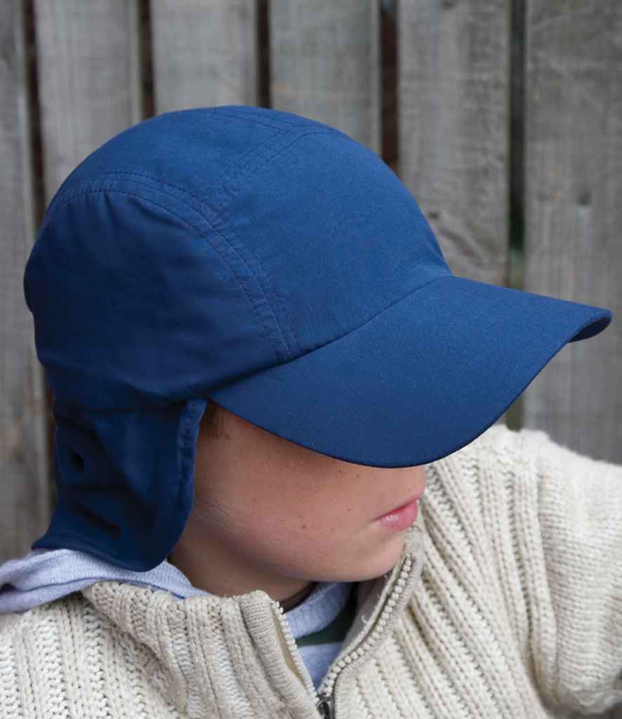 Result Kids Legionnaires Cap | Royal Blue