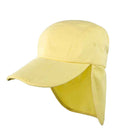 Result Kids Fold Up Legionnaires Cap | Yellow