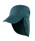 Result Fold Up Legionnaires Cap | Bottle Green