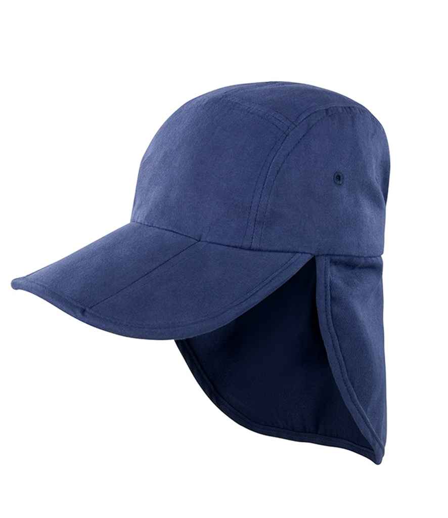 Result Fold Up Legionnaires Cap | Navy