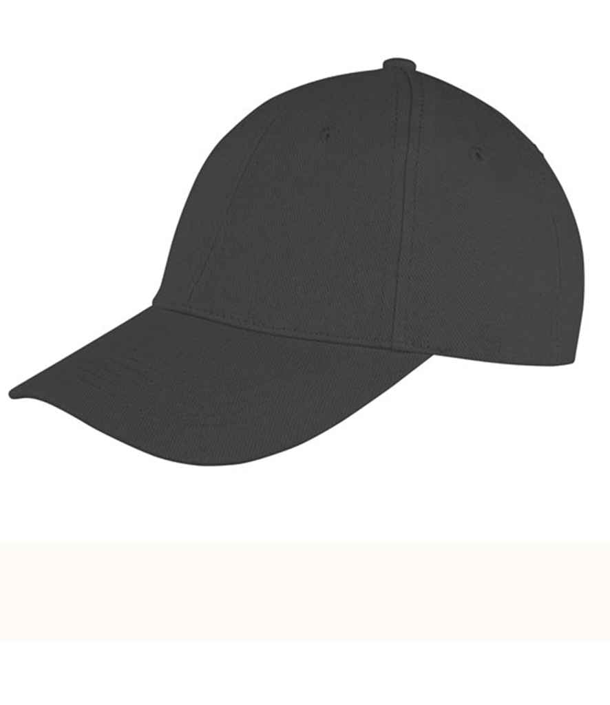 Result Memphis Brushed Cotton Cap | Black