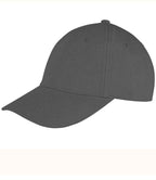 Result Memphis Brushed Cotton Cap | Charcoal