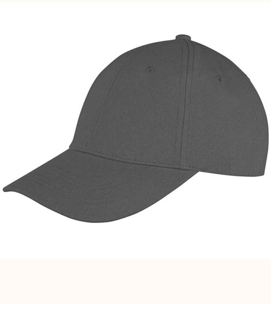 Result Memphis Brushed Cotton Cap | Charcoal