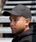 Result Memphis Brushed Cotton Cap | Charcoal