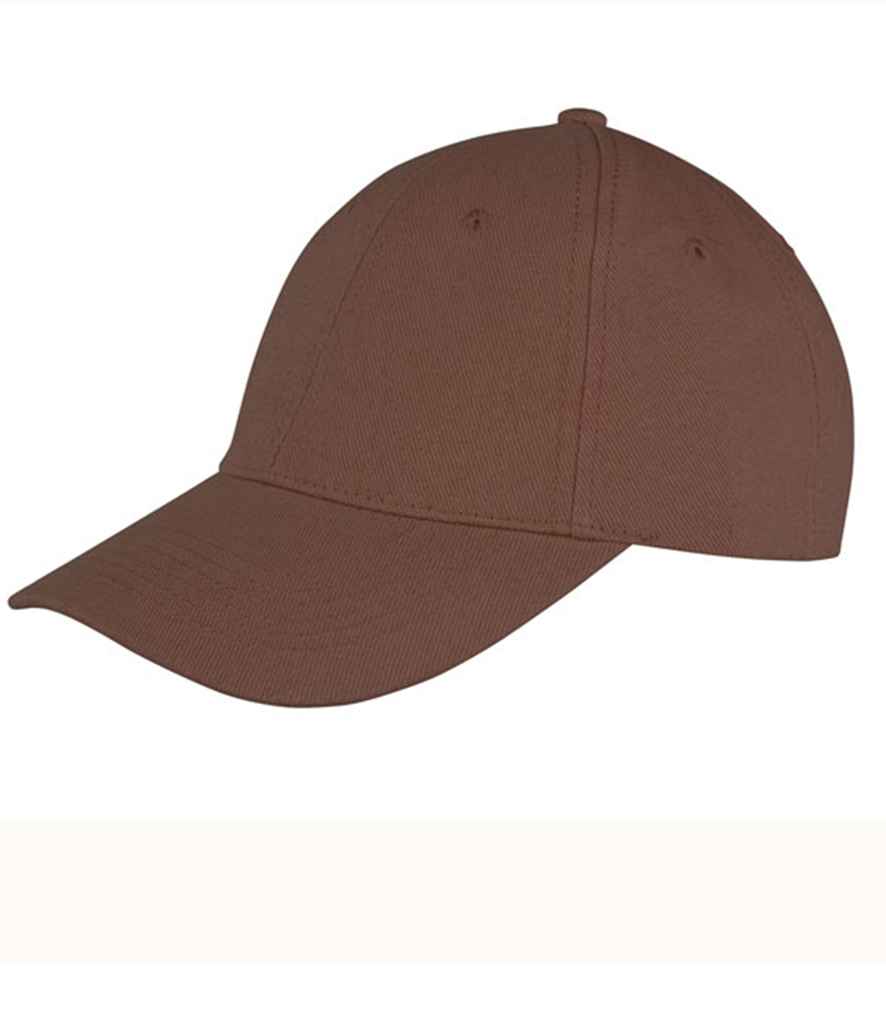 Result Memphis Brushed Cotton Cap | Chocolate