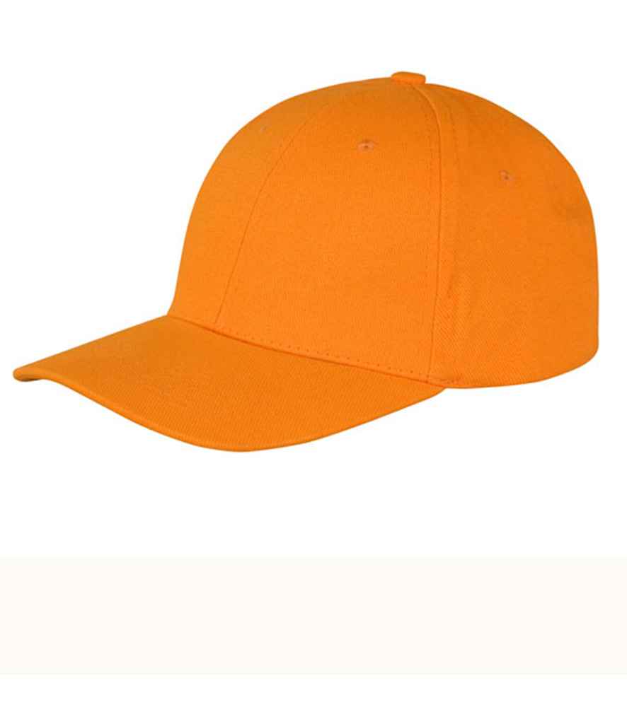 Result Memphis Brushed Cotton Cap | Orange